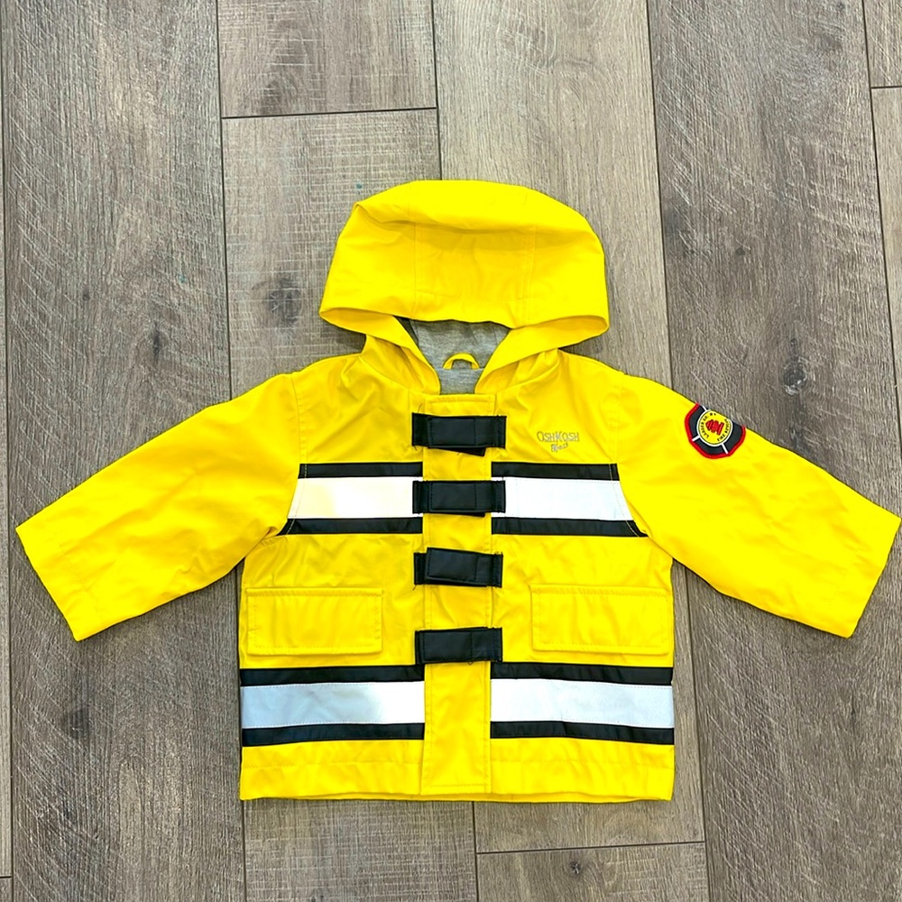 OshKosh B'gosh Firefighter Jacket Size 12Months